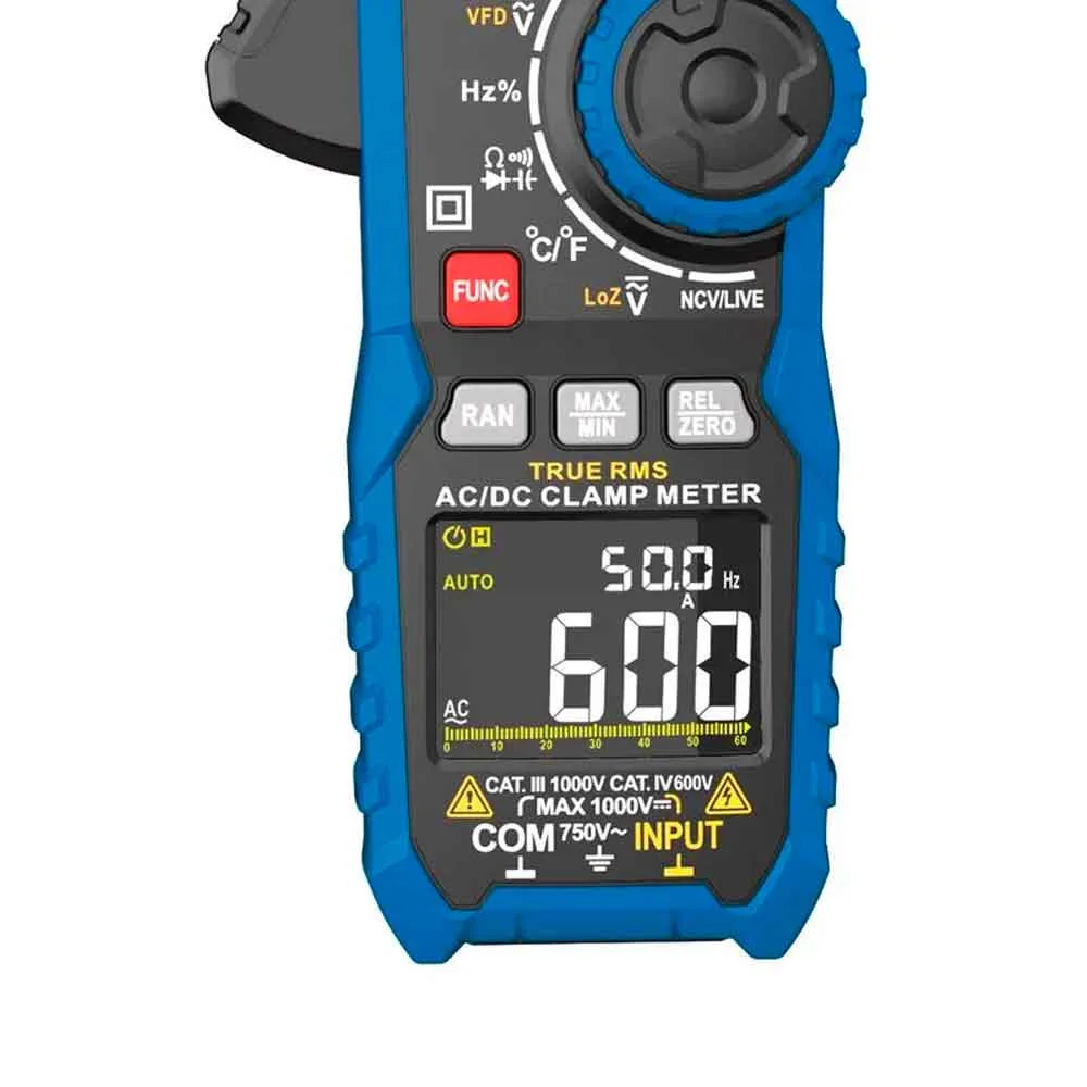 Alicate Amp. Digital 1000a Ac/Dc Temp ET-3811 Minipa
